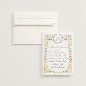"Meadow Whisper" - Wedding Invitations in Meadow by Petra Kern - Invitation with Envelope