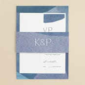 "Alchemy" - Wedding Invitations in Deep Sea by Olivia Raufman - Assembled