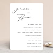 "first dance" - Wedding Invitations in Champagne by Kasia Labocki - Front