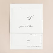 "first dance" - Wedding Invitations in Champagne by Kasia Labocki - Assembled