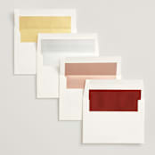 "wispy" - Wedding Invitations in Sienna by Angela Marzuki - Envelope Liner Options