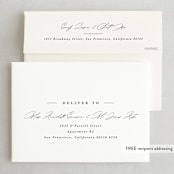 "Love Story" - Wedding Invitations in Turquoise by Kate Ahn - FREE Recipient Addressing