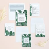 "Painted Cacti" - Wedding Invitations in Cactus by Olivia Raufman - Invitation Suite