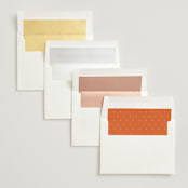 "ampersand names" - Wedding Invitations in Carrot by Lori Wemple - Envelope Liner Options