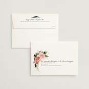 "Blossom" - Wedding Invitations in Blush by Susan Moyal - FREE Recipient Addressing