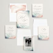 "One Path" - Wedding Invitations in Beach by Pixel and Hank - Invitation Suite
