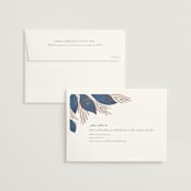 "Bouquet" - Wedding Invitations in Cobalt by Jen Owens - FREE Recipient Addressing