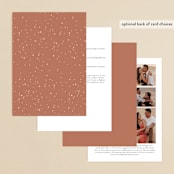 "lush romance" - Wedding Invitations in Palm by Robin Ott - Back of Card