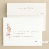 "lush romance" - Wedding Invitations in Palm by Robin Ott - FREE Recipient Addressing