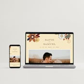 "Nouveau Love" - Wedding Invitations in Umber by Morgan Ramberg - FREE Wedding Website