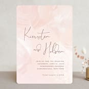 "dawning" - Wedding Invitations in Sunrise by Jennifer Wick - Front