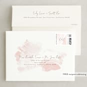 "dawning" - Wedding Invitations in Sunrise by Jennifer Wick - FREE Recipient Addressing