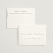 "Beautiful Day" - Wedding Invitations in Graphite by Leah Bisch - FREE Recipient Addressing