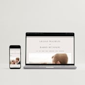"Cambridge" - Wedding Invitations in Tuxedo by Amy Kross - FREE Wedding Website