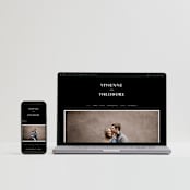 "A formal request" - Wedding Invitations in Jet by Lea Delaveris - FREE Wedding Website