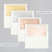 "Diamond Blush" - Wedding Invitations in Rose by Susan Moyal - Envelope Liner Options