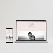 "Eclectic" - Wedding Invitations in Dusty Rose by Vera Lim - FREE Wedding Website