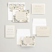 "Swept Away" - Wedding Invitations in Petal by Leah Bisch - Invitation Suite