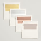 "Chalk Floral" - Wedding Invitations in Dove by Olivia Kanaley Inman - Envelope Liner Options