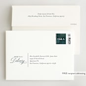"Succulent Center" - Wedding Invitations in Cactus by Jessica Williams - FREE Recipient Addressing