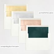"Succulent Center" - Wedding Invitations in Cactus by Jessica Williams - Envelope Liner Options