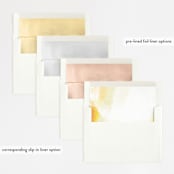 "Upper Block" - Wedding Invitations in Daisy by Lea Velasquez - Envelope Liner Options