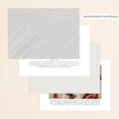 "Big City - Philadelphia" - Wedding Invitations in Light Taupe by Hooray Creative - Back of Card