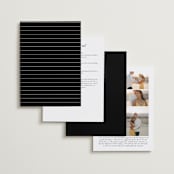"Coupling" - Wedding Invitations in Cloud by Lauren Chism - Back of Card