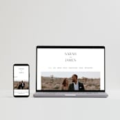 "Coupling" - Wedding Invitations in Cloud by Lauren Chism - FREE Wedding Website