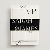"Coupling" - Wedding Invitations in Cloud by Lauren Chism - Assembled