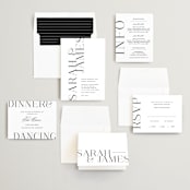 "Coupling" - Wedding Invitations in Cloud by Lauren Chism - Invitation Suite