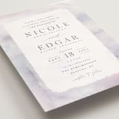 "Lavender fields" - Wedding Invitations in Lavender by Hooray Creative - Close-Up