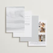 "chloe " - Wedding Invitations in Silk by Kelly Schmidt - Back of Card