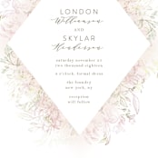 "Pastel Dream" - Wedding Invitations in Lily by Phrosné Barwood - Close-Up
