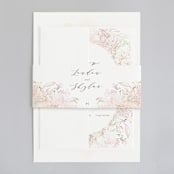 "Pastel Dream" - Wedding Invitations in Lily by Phrosné Barwood - Assembled