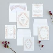 "Pastel Dream" - Wedding Invitations in Lily by Phrosné Barwood - Invitation Suite