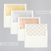 "Sullavan" - Wedding Invitations in Teal by Carly Reed Walker - Envelope Liner Options