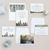 "Windy City" - Wedding Invitations in Antique by Turner de Feria - Invitation Suite