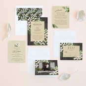 "Rustic Ranch" - Wedding Invitations in Champagne by Griffinbell Paper Co. - Invitation Suite