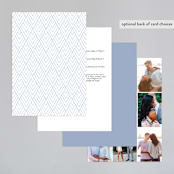 "cicogne" - Wedding Invitations in Cornflower by chocomocacino - Back of Card