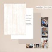 "winona" - Wedding Invitations in Cream by chocomocacino - Back of Card