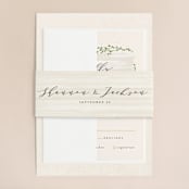 "winona" - Wedding Invitations in Cream by chocomocacino - Assembled