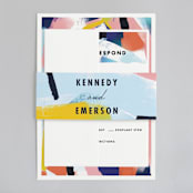 "Happy Day" - Wedding Invitations in Carnival by Angela Marzuki - Assembled