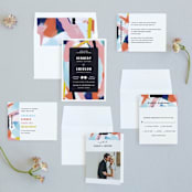 "Happy Day" - Wedding Invitations in Carnival by Angela Marzuki - Invitation Suite