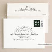 "Adventurous" - Wedding Invitations in Forest by Sarah Brown - FREE Recipient Addressing
