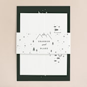 "Adventurous" - Wedding Invitations in Forest by Sarah Brown - Assembled