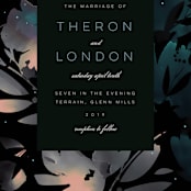 "Midnight Garden" - Wedding Invitations in Midnight by Lori Wemple - Close-Up