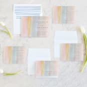 "Off Shore" - Wedding Invitations in Dawn by Grace Kreinbrink - Invitation Suite