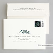 "Twilight" - Wedding Invitations in Coal by Lehan Veenker - FREE Recipient Addressing