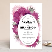 "Ethosien" - Wedding Invitations in Majestic by GeekInk Design - Front